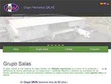 Tablet Screenshot of hermanossalas.com